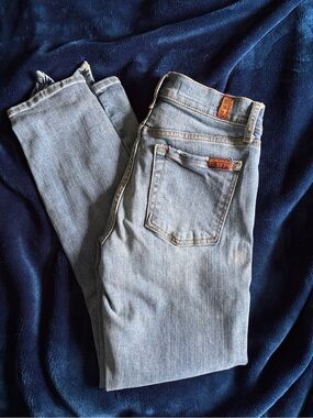 Light Wash Women's Jeans - the ankle skinny Jean